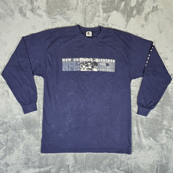 STARTER Other - Vintage Starter New England Patriots Long Sleeve T Shirt Size Large NFL